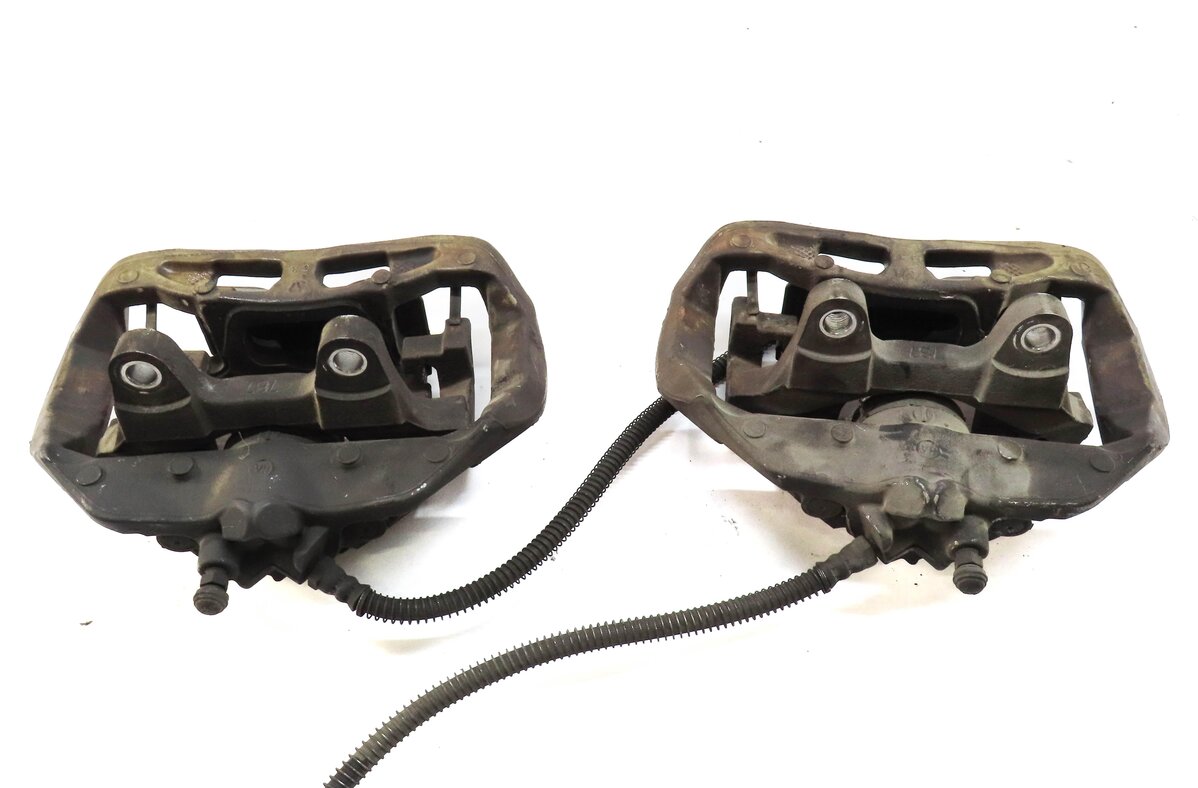 Thumbnail 8: 08-14 MERCEDES CL S (W216 W221) FRONT REAR LEFT RIGHT BREMBO BRAKE CALIPER SET 4