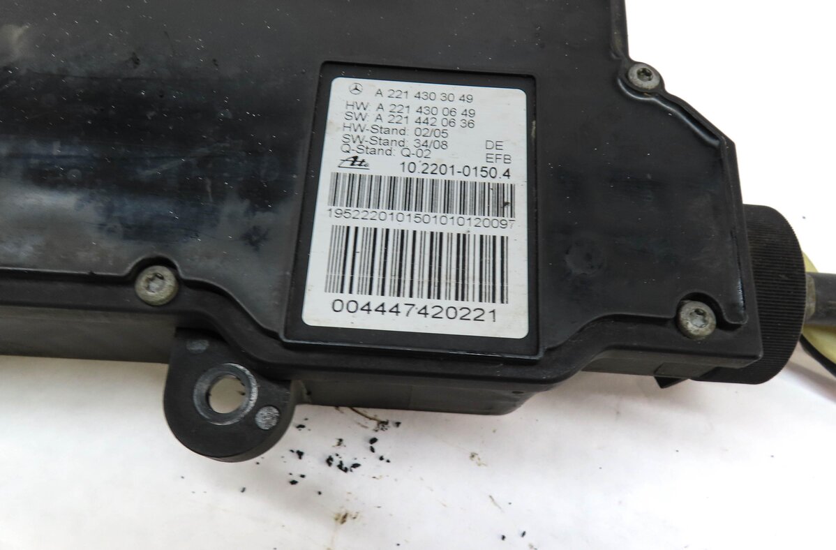 Thumbnail 5: 2011 MERCEDES S63 AMG (W221) EMERGENCY ELECTRIC PARKING BRAKE ACTUATOR