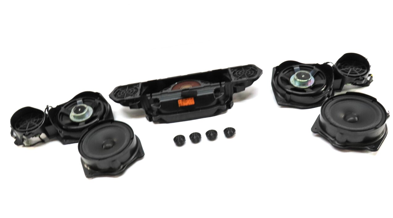 Thumbnail 2: 2011 MERCEDES S63 (W221) FRONT REAR LEFT RIGHT DOOR DASH LOGIC 7 SPEAKER SET 11