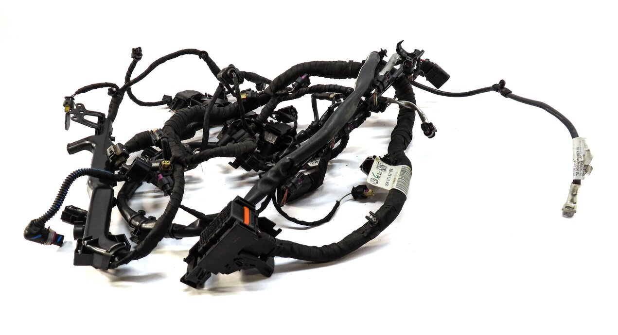 Thumbnail 2: 2015 AUDI A3 (8V) 1.8L TURBO CNSB ENGINE WIRING WIRE HARNESS 06K972627BS