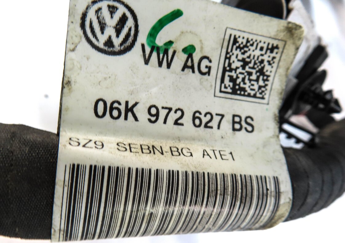 Thumbnail 5: 2015 AUDI A3 (8V) 1.8L TURBO CNSB ENGINE WIRING WIRE HARNESS 06K972627BS