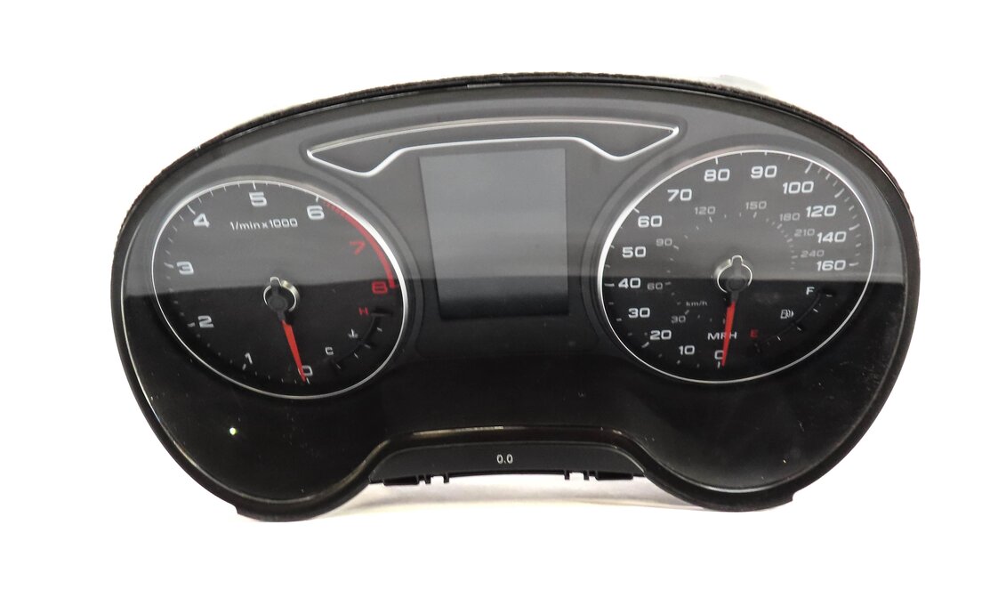 15-18 AUDI A3 (8V) GASOLINE MPH DASH SPEEDOMETER INSTRUMENT CLUSTER (179k)