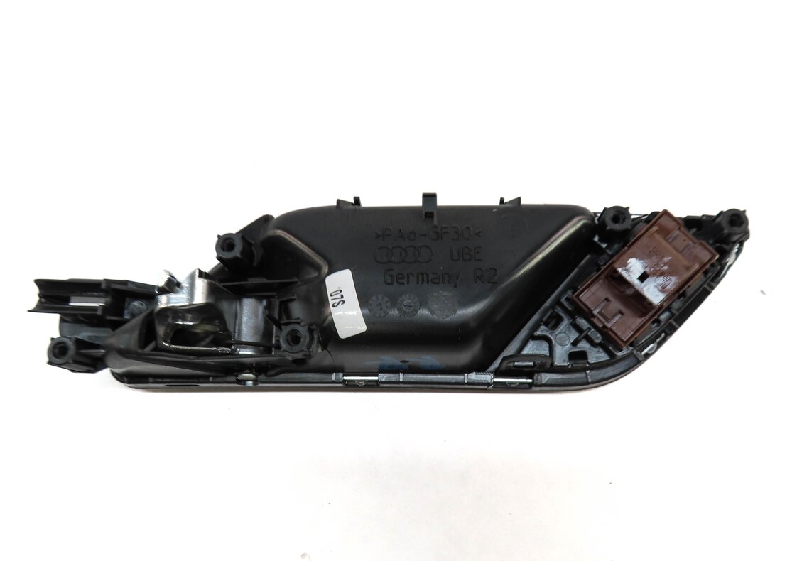 Thumbnail 4: 15-20 AUDI A3 S3 (8V) REAR RIGHT INTERIOR DOOR HANDLE w/ SWITCH BUTTON