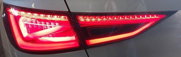 Thumbnail 2: 15-16 AUDI A3 S3 (8V) SEDAN / CONVERTIBLE - LEFT LED TAILLIGHT BRAKE LIGHT LAMP