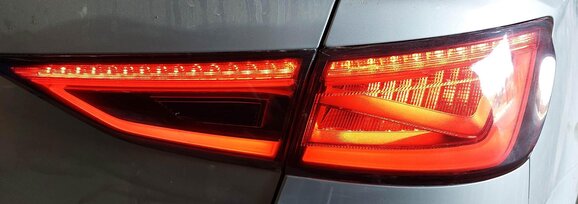 Thumbnail 2: 15-16 AUDI A3 S3 (8V) SEDAN / CONVERTIBLE - RIGHT LED TAILLIGHT BRAKE LIGHT LAMP