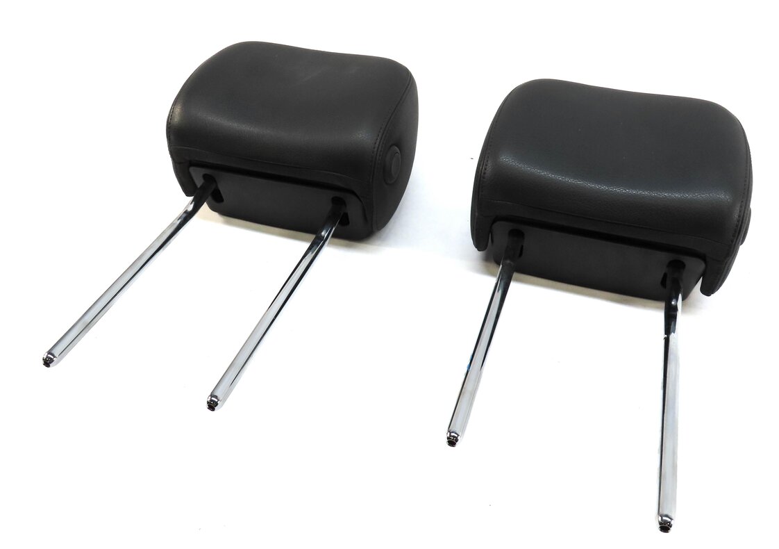 2015-2020 AUDI A3 S3 (8V) FRONT LEFT & RIGHT SEAT HEADREST SET-2 (BLACK)