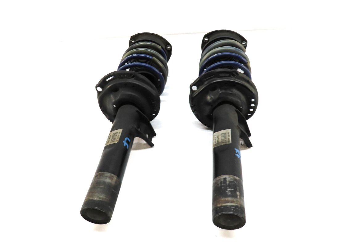 Thumbnail 5: 2015-2017 AUDI A3 (8V) FWD FRONT LEFT RIGHT SHOCK STRUT SET w/ REAR SPRINGS