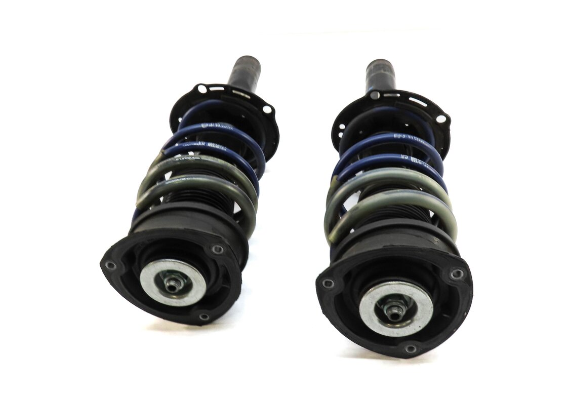 Thumbnail 6: 2015-2017 AUDI A3 (8V) FWD FRONT LEFT RIGHT SHOCK STRUT SET w/ REAR SPRINGS