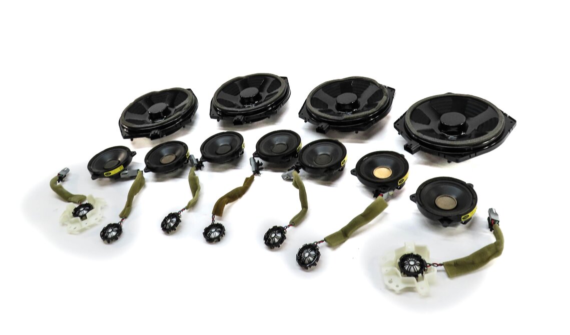 2015 RANGE ROVER (L405) 1280w RADIO STEREO SUB WOOFER MID TWEETER SPEAKER SET-18