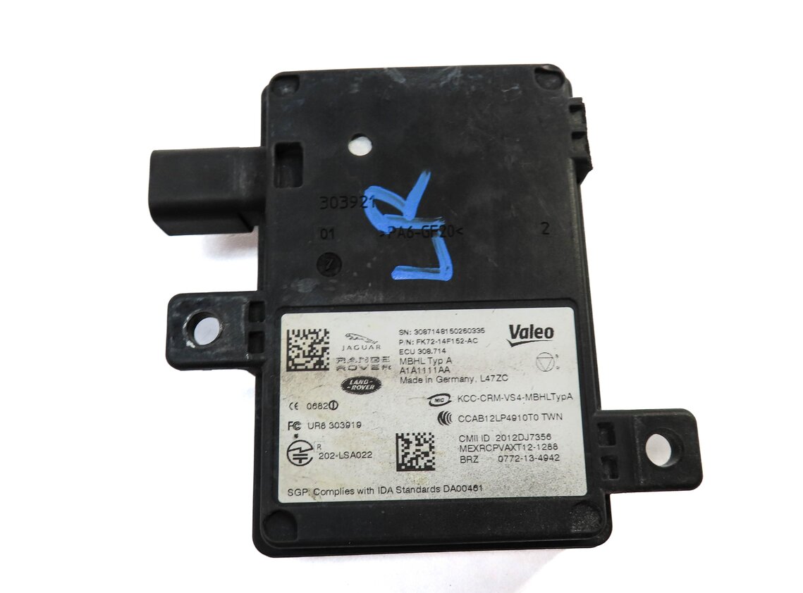 2015 RANGE ROVER (L405) LEFT or RIGHT REAR BLIND SPOT ALERT CONTROL MODULE