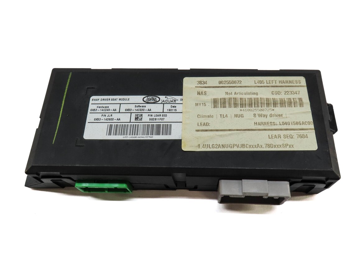 Thumbnail 2: 2015 RANGE ROVER (L405) FRONT RIGHT PASSENGER 8-WAY SEAT CONTROL MODULE