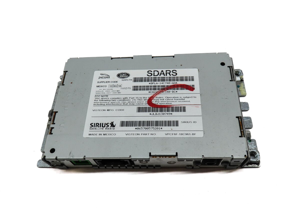 Thumbnail 2: 13-19 DISCOVERY SPORT LR4 RANGE ROVER SPORT EVOQUE - SIRIUS SATELLITE RECEIVER