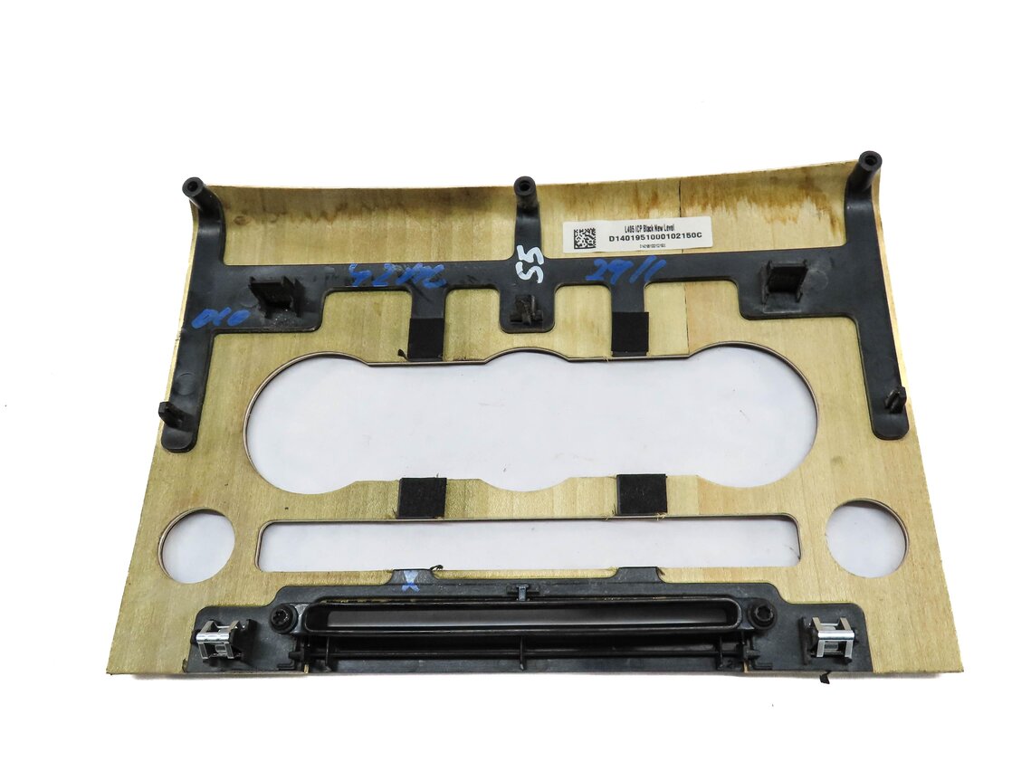 Thumbnail 4: 2015 RANGE ROVER (L405) FRONT CENTER DASH HEATER RADIO WOOD TRIM (GRAND BLACK)
