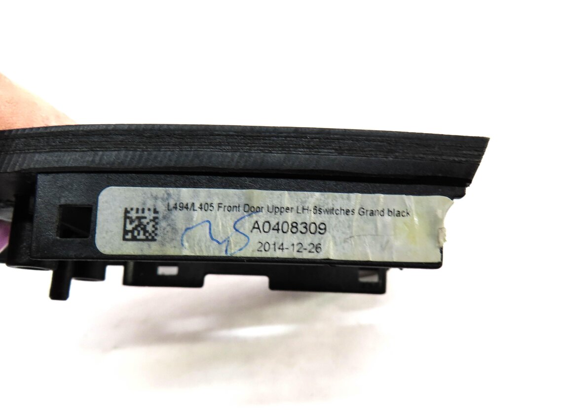Thumbnail 3: 2015 RANGE ROVER (L405) FRONT LEFT DRIVER DOOR MEMORY SWITCH TRIM (GRAND BLACK)