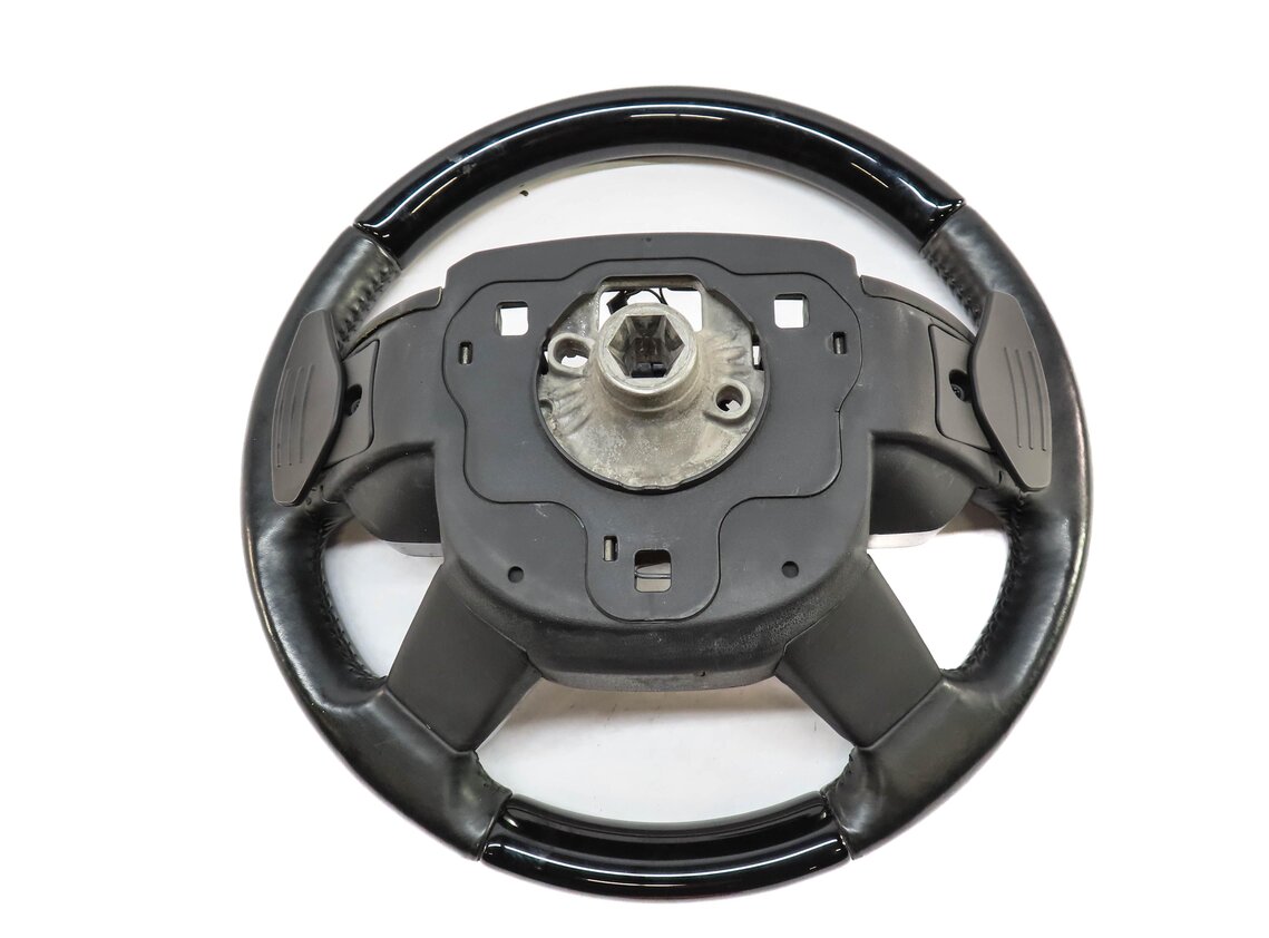 Thumbnail 6: 13-22 RANGE ROVER (L405) HEATED STEERING WHEEL w/ PADDLE & SWITCHES (BLACK WOOD)