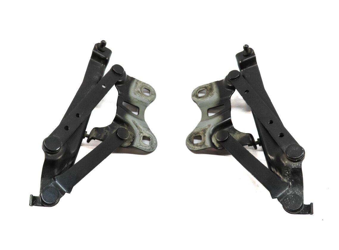 Thumbnail 3: 13-22 RANGE ROVER SPORT (L405 L494) FRONT LEFT & RIGHT HOOD HINGE SET-2 (BLACK)