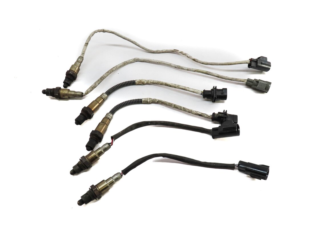 Thumbnail 2: 2015 RANGE ROVER (L405) 5.0L SUPERCHARGED PRE POST CAT O2 OXYGEN SENSOR SET-4
