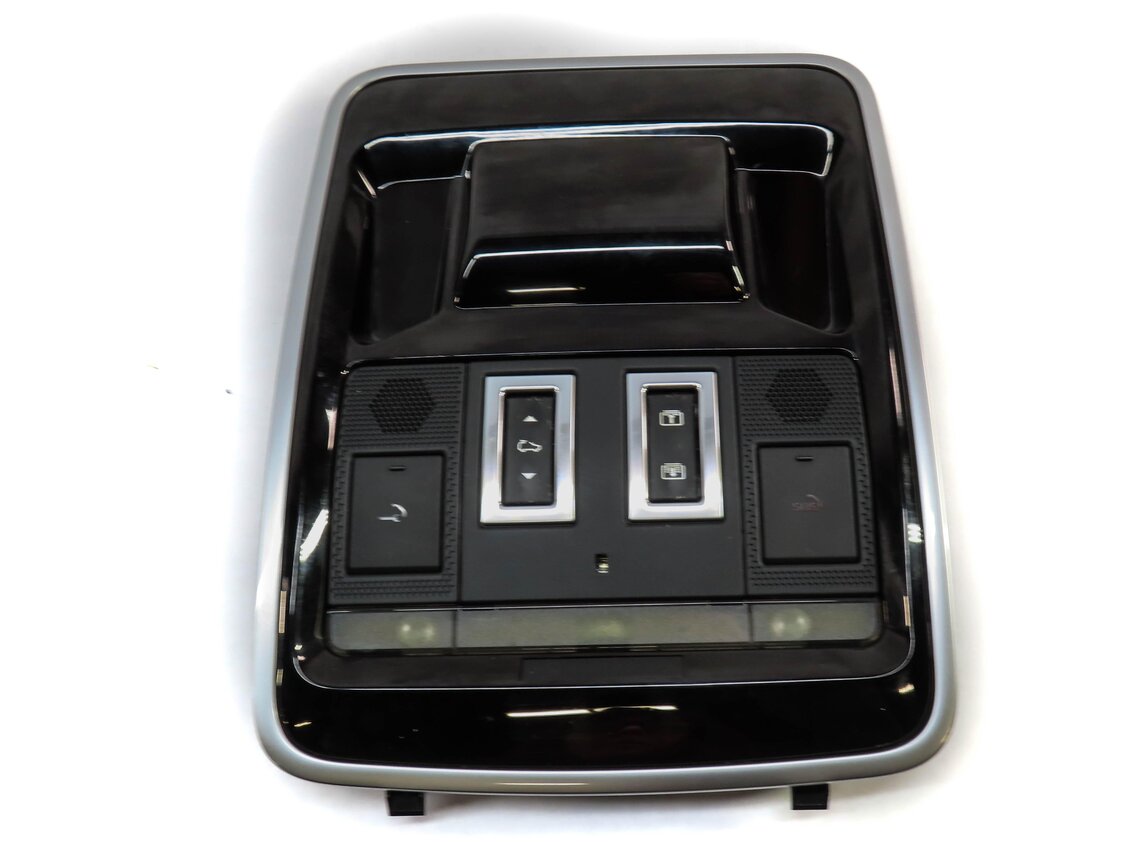 Thumbnail 2: 2015 RANGE ROVER (L405) FRONT DOMELIGHT MAP READING COURTESY DOME LIGHT (BLACK0