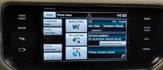 Thumbnail 3: 2015 RANGE ROVER (L405) RADIO STEREO INFORMATION GPS NAVIGATION TOUCH SCREEN