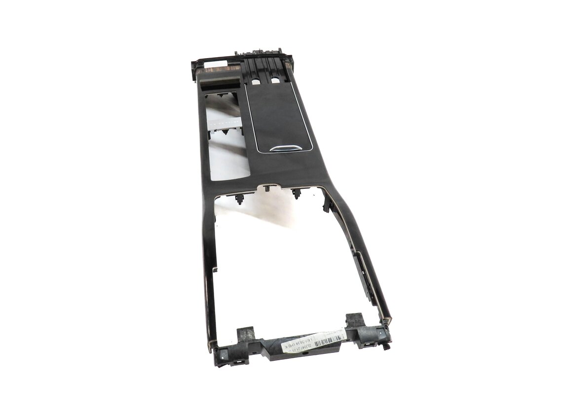 Thumbnail 2: 2015 RANGE ROVER (L405) FRONT CENTER CONSOLE WOOD TRIM PANEL (GRAND BLACK)