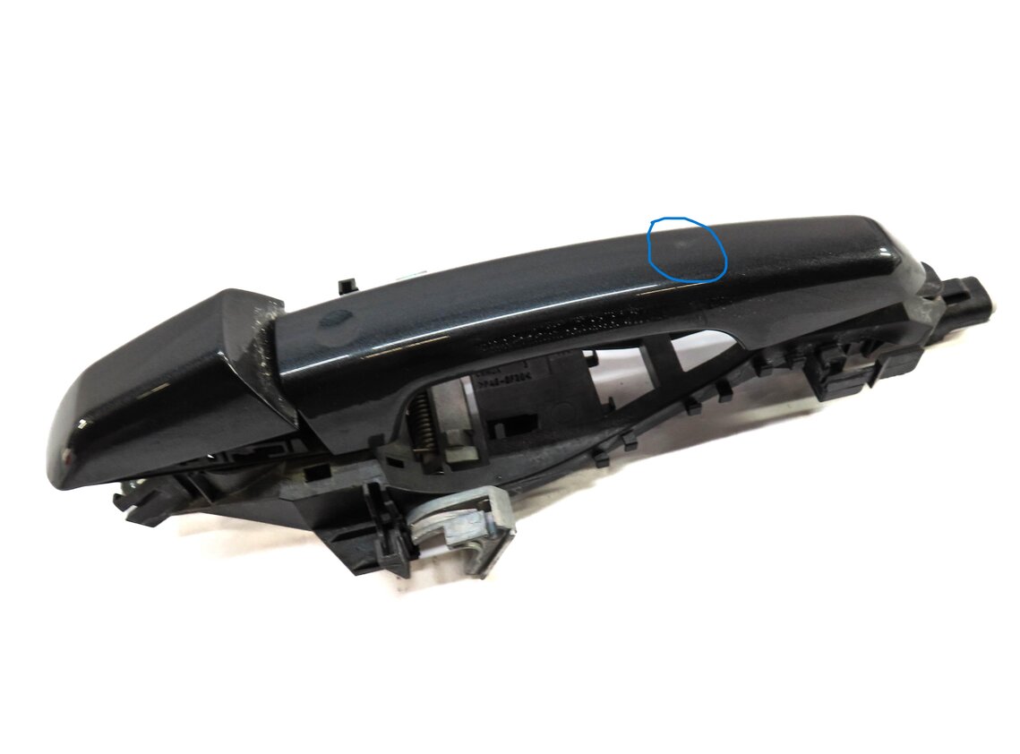 Thumbnail 6: 12-17 RANGE ROVER SPORT EVOQUE (L405 L494) RIGHT REAR PASSIVE DOOR HANDLE BLACK