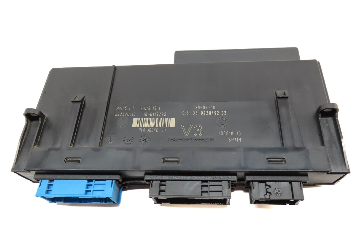 Thumbnail 2: 09-11 BMW 528i 535i 550i 750i 760i (F01 F10) MAIN PRIMARY BODY CONTROL MODULE