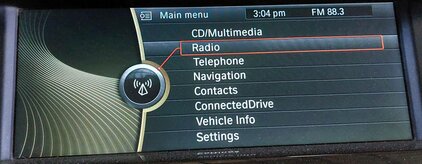 Thumbnail 2: 2011-2016 BMW 528i 535i 550i M5 (F10) 10" DASH RADIO GPS DISPLAY SCREEN (2-PLUG)