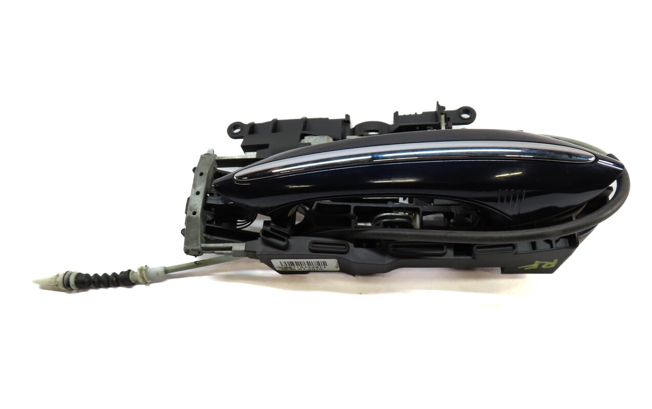Thumbnail 3: 09-19 BMW 5 6 7 SERIES (F01 F07 F10 F12) RIGHT FRONT COMFORT DOOR HANDLE (BLUE)