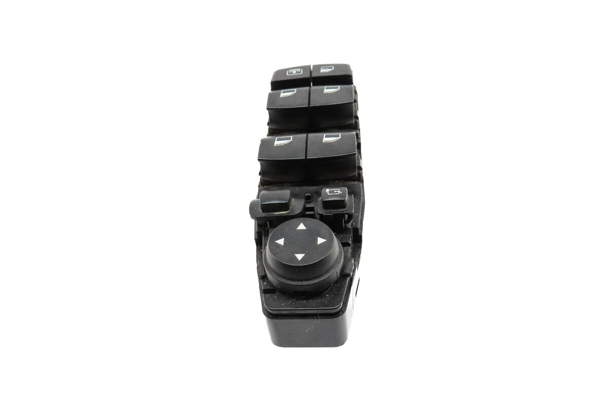 Thumbnail 3: 10-19 BMW 5 6 M5 M6 (F06 F10 F12 F13) LEFT DRIVER PFOLD WINDOW SWITCH w/ SHADE