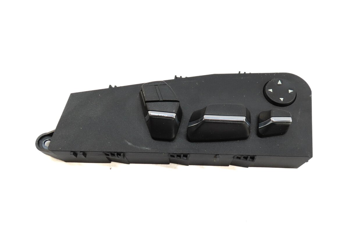 Thumbnail 5: 2011 BMW 535i (F10) RIGHT FRONT PASSENGER SEAT ADJUSTMENT SWITCH (GRAY MEMORY)