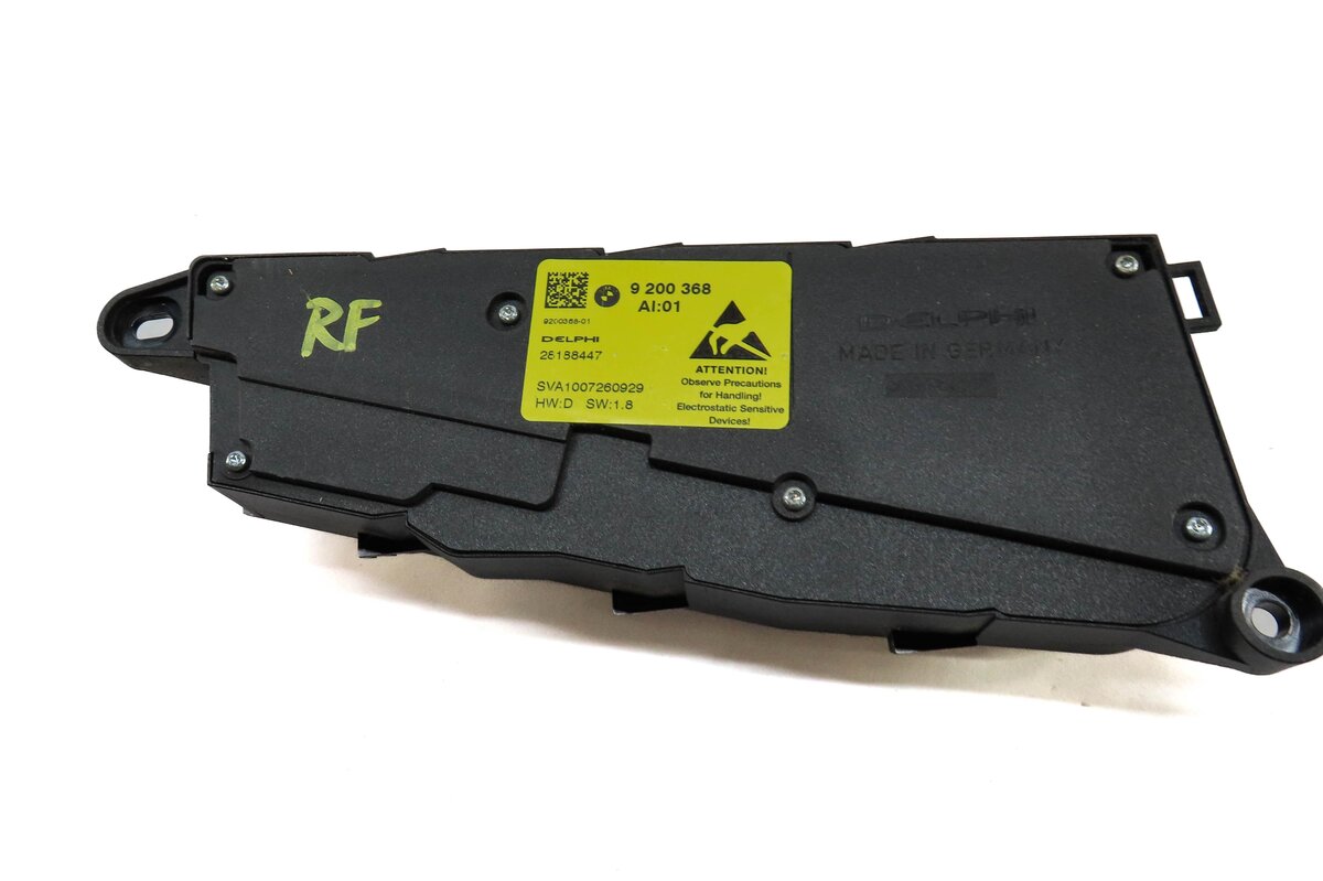 Thumbnail 6: 2011 BMW 535i (F10) RIGHT FRONT PASSENGER SEAT ADJUSTMENT SWITCH (GRAY MEMORY)