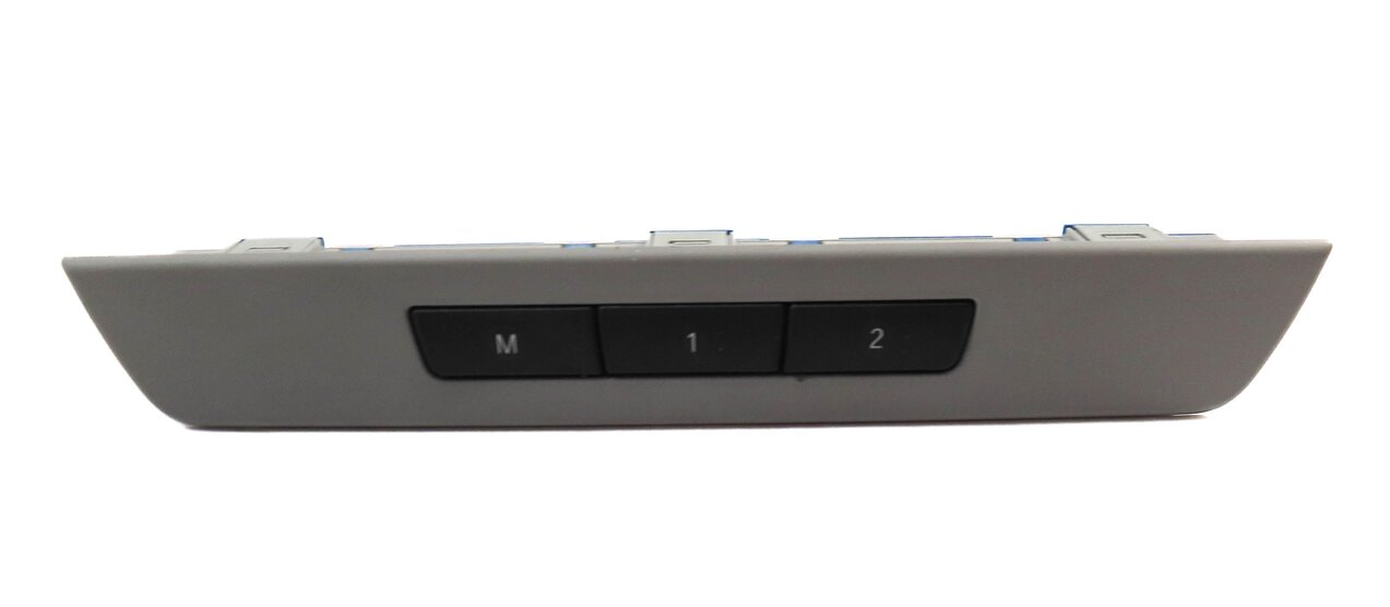 Thumbnail 3: 2011 BMW 535i (F10) LEFT FRONT DRIVER SEAT ADJUSTMENT SWITCH (GRAY MEMORY)
