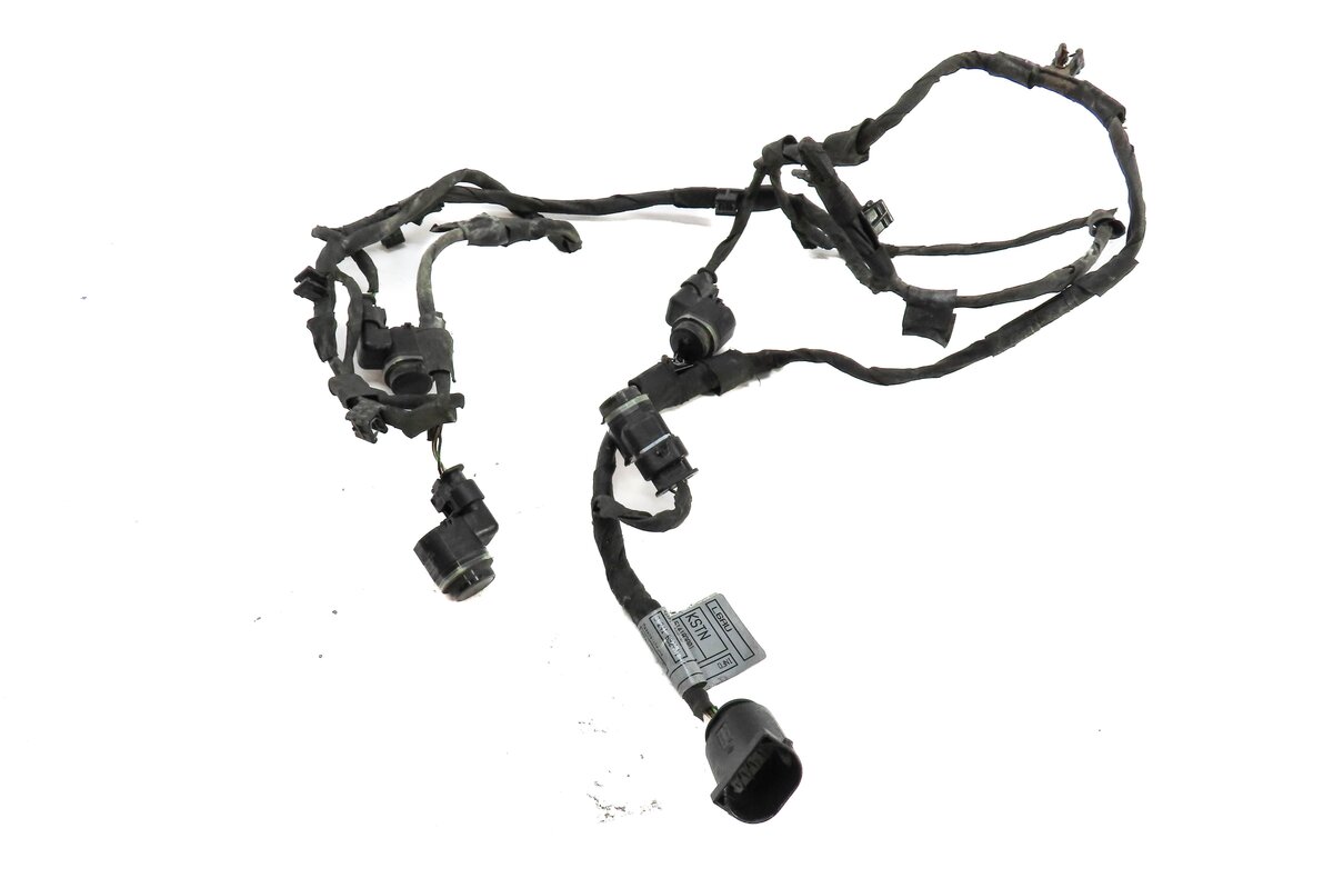 Thumbnail 2: 2011 BMW 535i (F10) FRONT PDC PARK DISTANCE SENSOR SET w/ HARNESSS (BLUE A89)