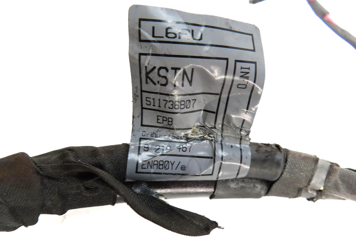 Thumbnail 3: 2011 BMW 535i (F10) EMERGENCY ELECTRONIC PARKING BRAKE WIRE WIRING HARNESS LOOM