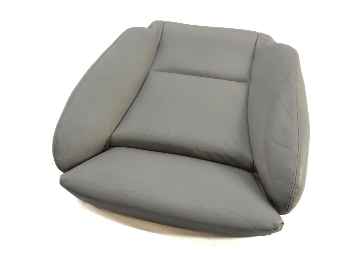 2011 BMW 535i (F10) LEFT DRIVER LOWER BOTTOM HEATED COMFORT SEAT CUSHION (GRAY)
