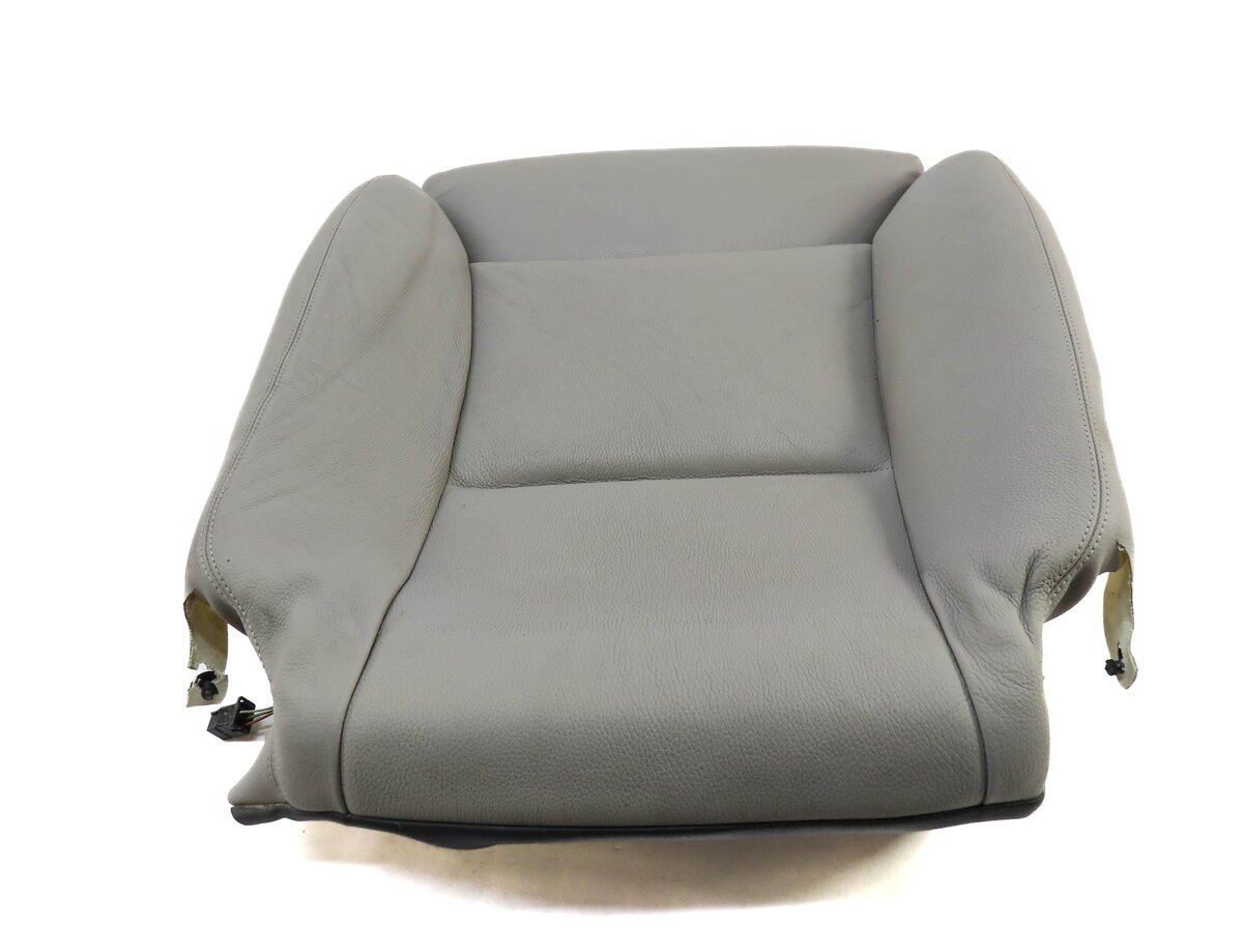 Thumbnail 3: 2011 BMW 535i (F10) LEFT DRIVER LOWER BOTTOM HEATED COMFORT SEAT CUSHION (GRAY)