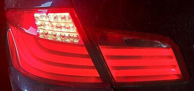 Thumbnail 2: 2011-2013 BMW 528i 535i 550i M5 (F10) LEFT REAR INNER TRUNK TAILLIGHT LIGHT LAMP
