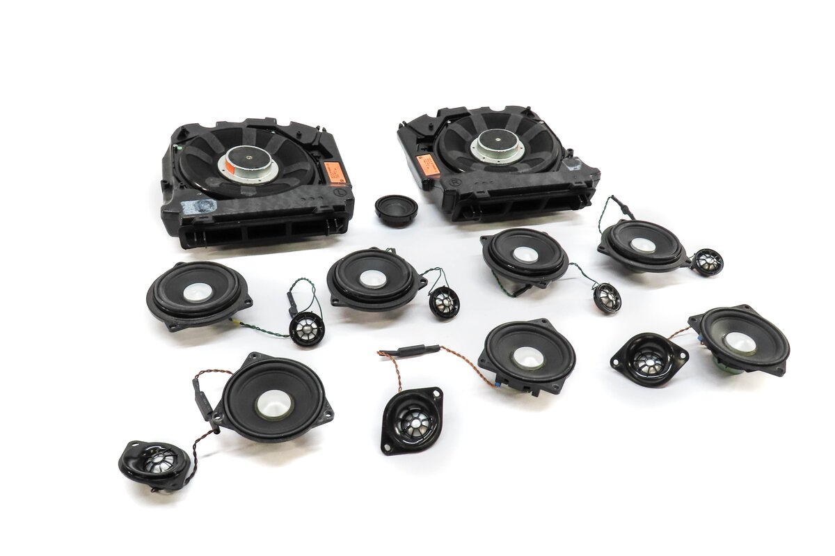 2011 BMW 535i (F10) RADIO STEREO LOGIC-7 AUDIO SUB SUBWOOFER TWEETER SPEAKER SET