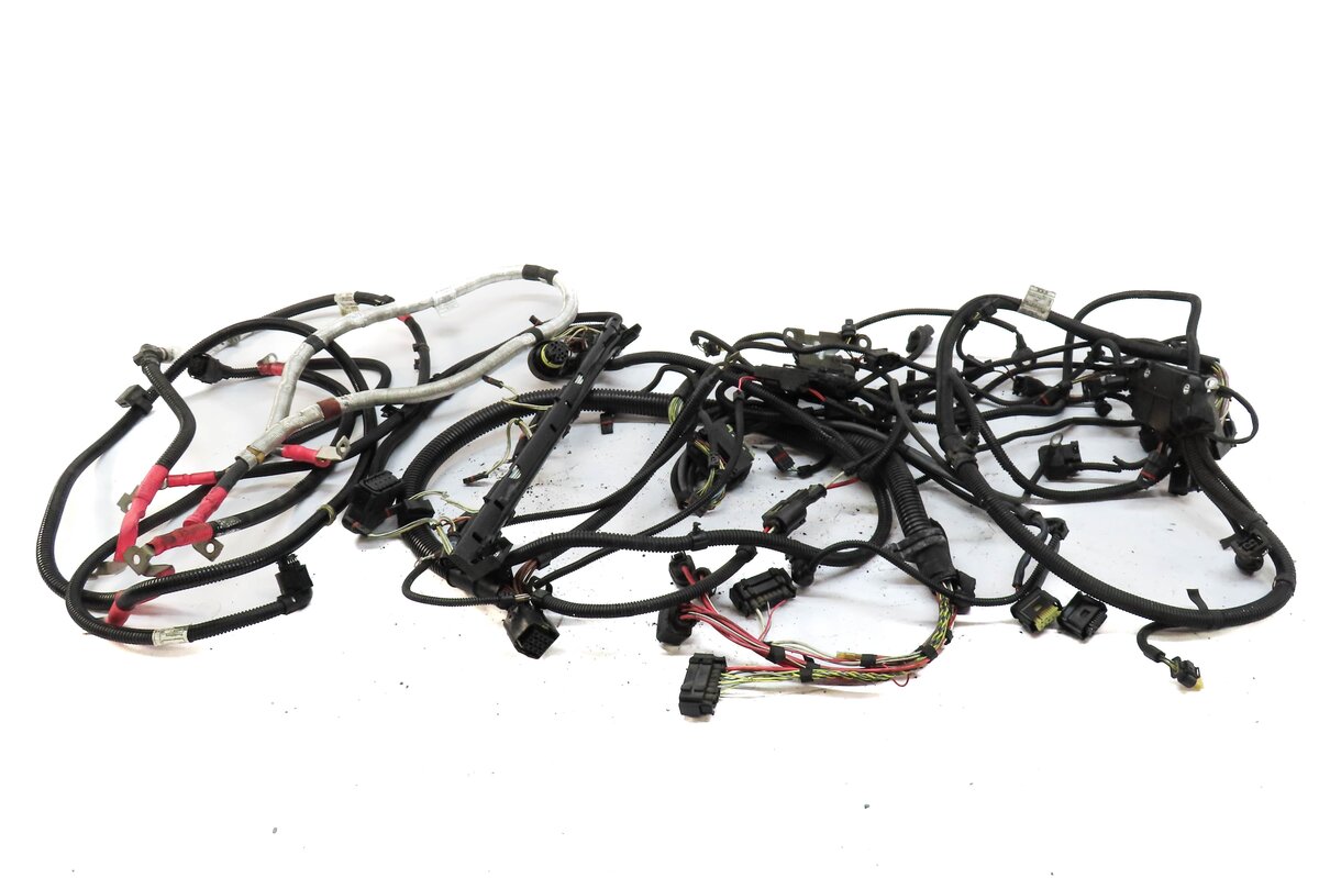 Thumbnail 2: 2011 BMW 535i (F10) RWD A/T - 3.0L N55 TURBO ENGINE WIRE WIRING HARNESS LOOM