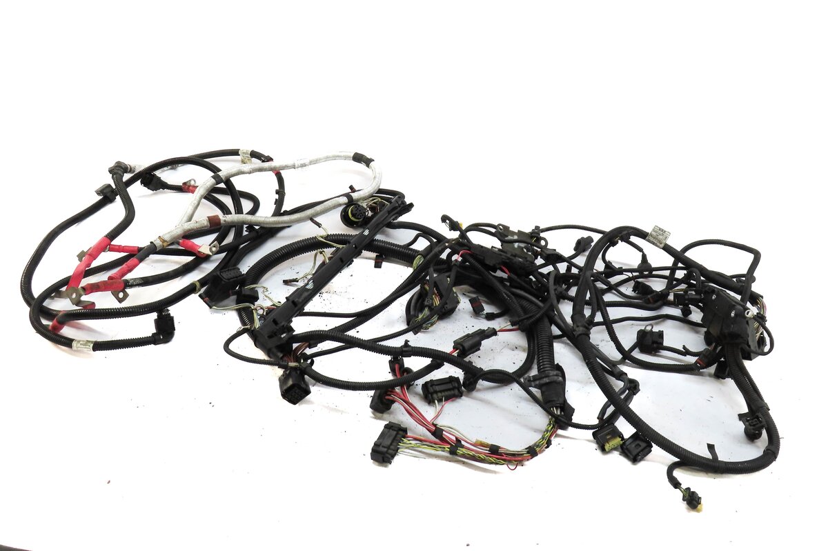 Thumbnail 3: 2011 BMW 535i (F10) RWD A/T - 3.0L N55 TURBO ENGINE WIRE WIRING HARNESS LOOM