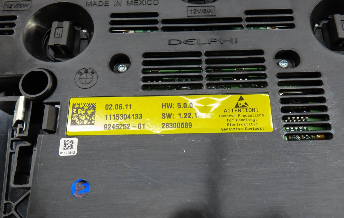 Thumbnail 5: 2011 BMW 535i (F10) FRONT DOMELIGHT MAP READING COURTESY DOME LIGHT LAMP (BLACK)