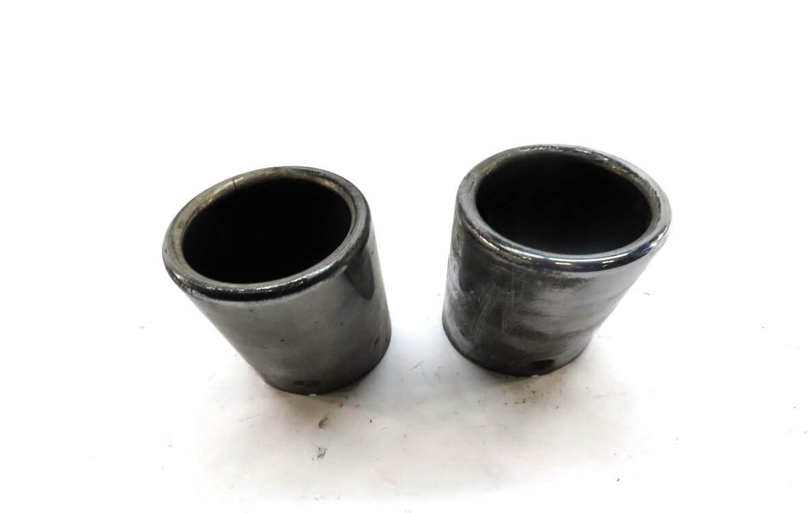 Thumbnail 1: 11-13 BMW X3 (F25) 3.0L TURBO N55 MUFFLER LEFT & RIGHT METAL EXHAUST TIP SET/2