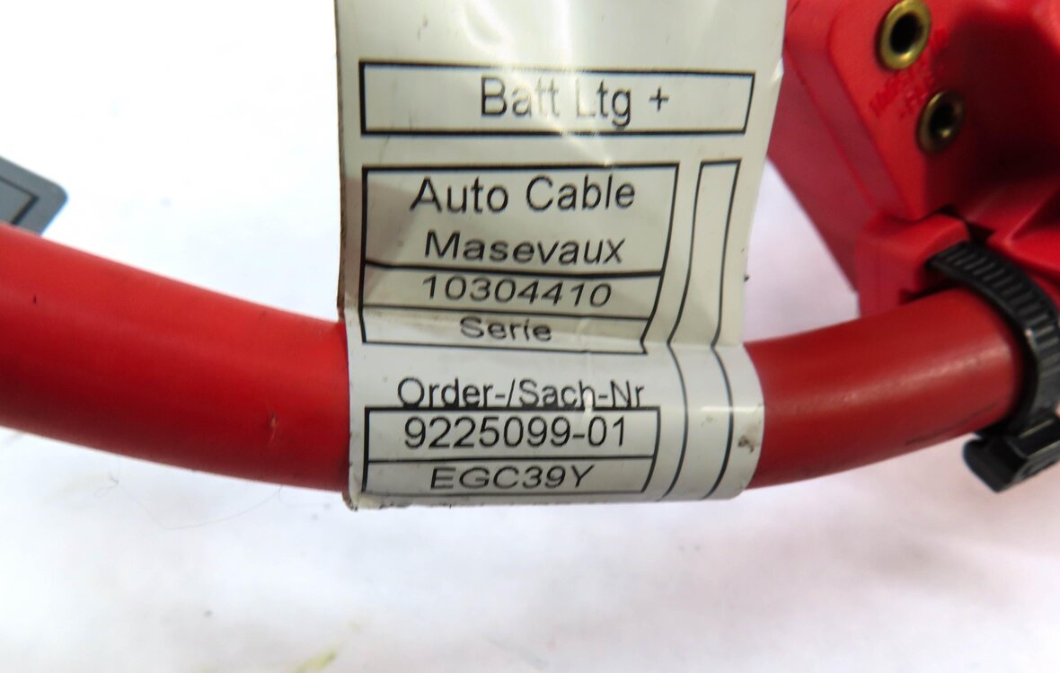 Thumbnail 4: 2011 BMW X3 (F25) POSITIVE BATTERY CABLE & TERMINAL 9225099