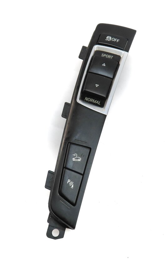 2011 BMW X3 (F25) FRONT CENTER CONSOLE TRACTION CONTROL SWITCH BUTTON PANEL