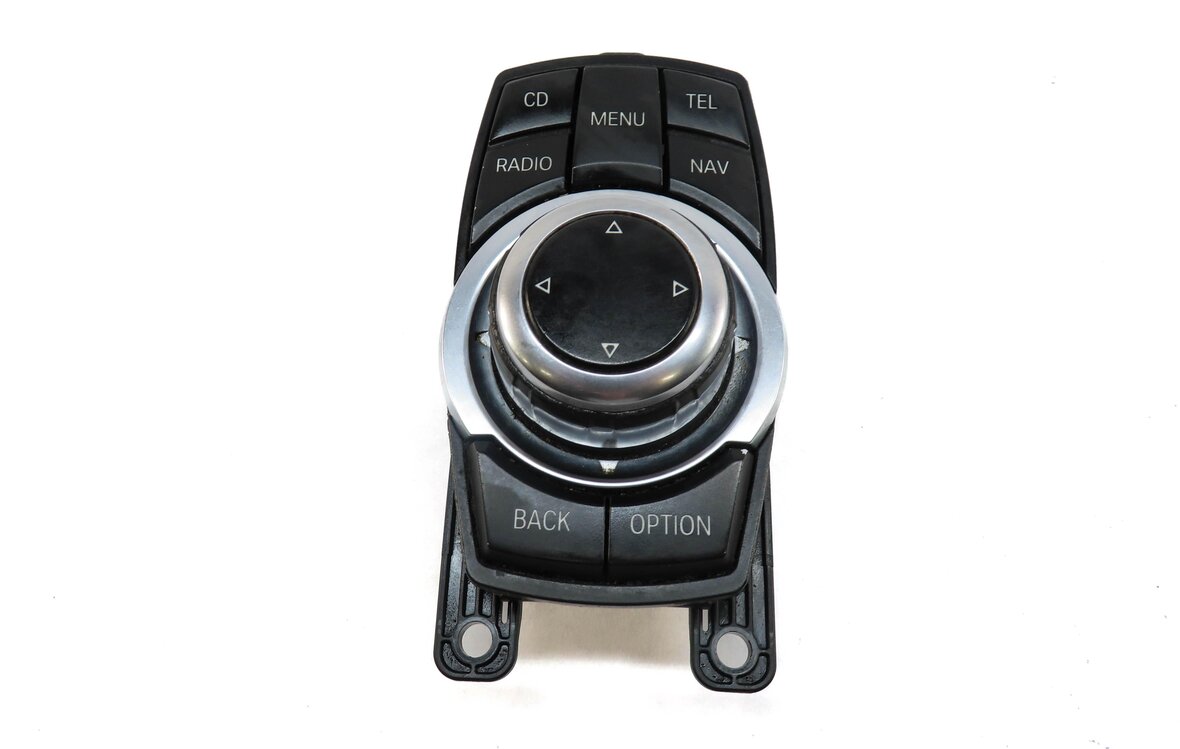 Thumbnail 2: 2011 BMW X3 (F25) iDRIVE NAVIGATION MEDIA CONTROL KNOB SWITCH (4 PIN) 9253944