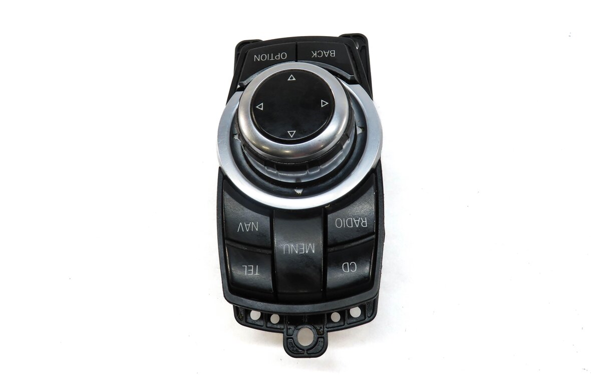 Thumbnail 3: 2011 BMW X3 (F25) iDRIVE NAVIGATION MEDIA CONTROL KNOB SWITCH (4 PIN) 9253944