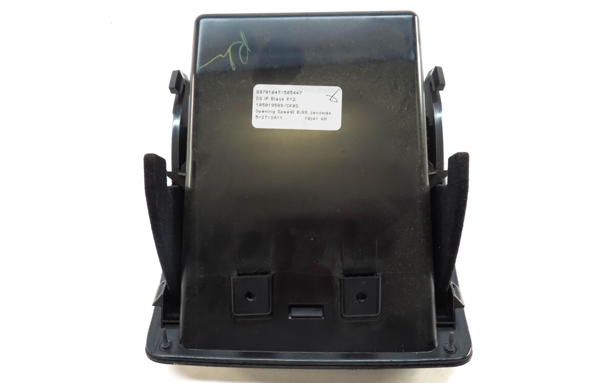 Thumbnail 4: 2011 BMW X3 (F25) FRONT LEFT DASH STORAGE COMPARTMENT GLOVE BOX (BLACK)