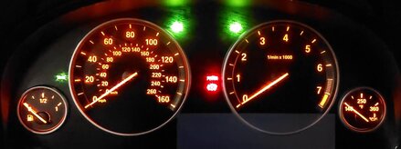 Thumbnail 6: 2011 BMW 528i 535i 550i X3 GT (F10 F07 F25) SPEEDOMETER INSTRUMENT GUAGE (191k)