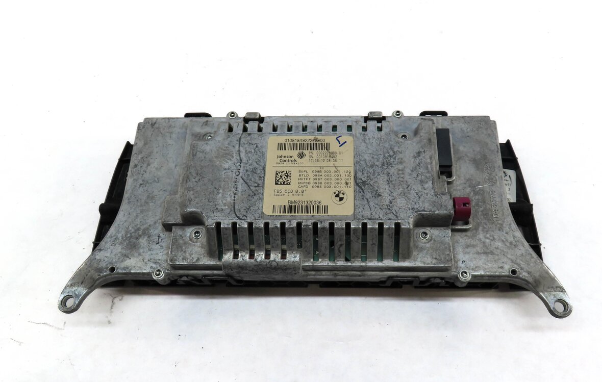 Thumbnail 4: 2011-2017 BMW X3 F25 RADIO STEREO GPS NAVIGATION INFORMATION 8.8" DISPLAY SCREEN