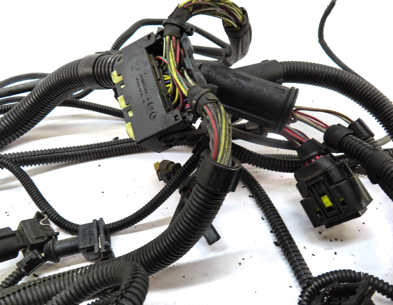 Thumbnail 4: 2011 BMW X3 (F25) 3.0T N55 ENGINE MOTOR WIRING HARNESS LOOM